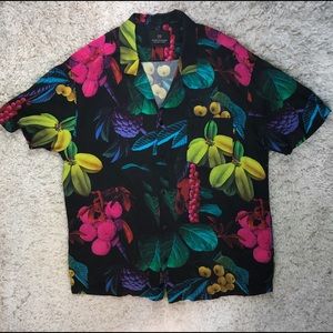 Scotch & Soda Shortsleeve Botanical Print Shirt